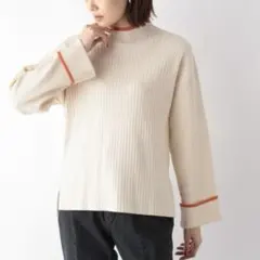 グローバルワーク メルティワイドリブプルオーバー