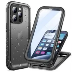 iPhone 13 Pro Max 防水 ケース（ブラック）