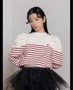 新品♡Bibiy. EFFIE PUFF KNIT ベージュ - メルカリ