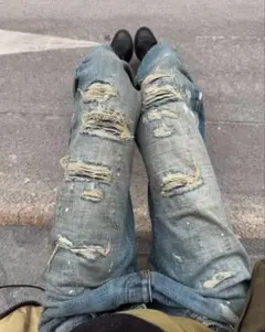 優*佳様 nofaithstudios damage denim sizeMのサムネイル