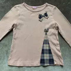 MikiHouse 長袖Ｔシャツ　ピンク　130cm