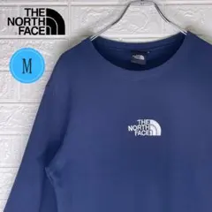 【24時間以内　匿名発送】ザノースフェイス　スウェット　ネイビー　Mサイズ