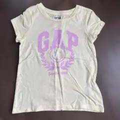 【中古】babyGAP Tシャツ 100cm 薄黄色 保育園