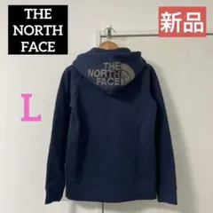【新品】THE NORTH FACE リアビューフルジップフーディ ♀ネイビーL
