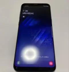 画面焼けジャンクSIMロック解除済　au Galaxy S8+ SCV35