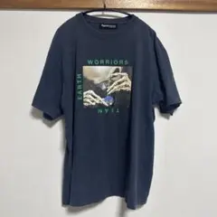 Toprocdress スケルトンアート Tシャツ ネイビー