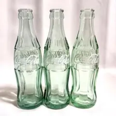 コカ・コーラ コンツアーボトル 空き瓶 190ml 3本セット レトロのサムネイル
