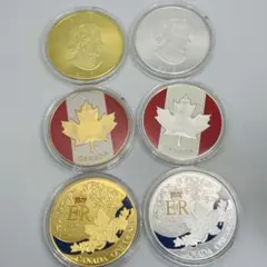 メイプルリーフ銀貨2016年 5枚 - メルカリ