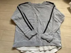 BREEZE ブリーズ　重ね着風　トレーナー サイズ120cm
