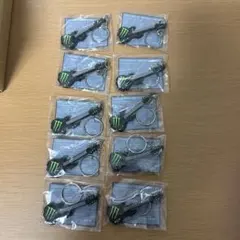 Monster Energy ギター型キーホルダー 10個セットのサムネイル