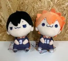 ハイキュー‼︎日向翔陽・影山飛雄 もちぴこBIGぬいぐるみ 2種セット