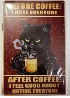 猫 プレート 看板 置物 インテリア 雑貨 サインボード