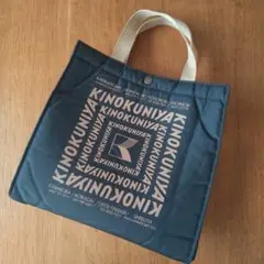 KINOKUNIYA ミニ トートバッグ ネイビー