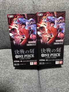 ワンピースカード 神速の拳 2BOXテープカット - メルカリ