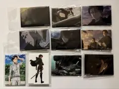 進撃の巨人リヴァイ二百景 スクエア缶バッジまとめセット④