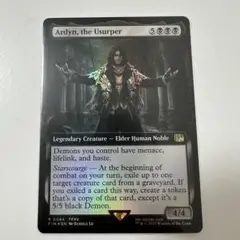 MTG/簒奪者、アーデン/拡張アート/Foil/ギフトバンドル限定①