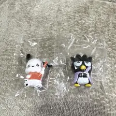 はぴだんぶい　キラキラも〜っと⭐︎おうえんフィギュア　ポチャッコ　ばつ丸