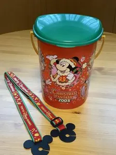 【ディズニー/Disney】2004年クリスマスポップコーンバケット②