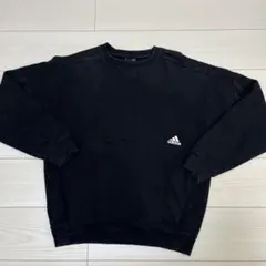 adidas スウェット ブラック J/Sサイズ
