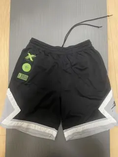 バスケットボールパンツ 黒 メッシュ