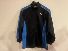 PUMA ジャージ 黒/青 フリース 140cm