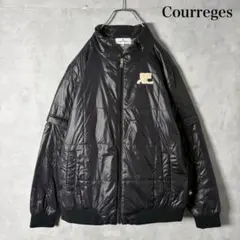 courreges 半袖チェンジ可能 2way 中綿ジャケット N2793