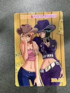 ONE PIECE ナミ＆ロビン カード No.237 グミカード - メルカリ