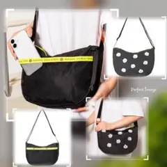 ナガノキャラクターズ トラベル ムーンショルダーバッグ(ポーチ無し)