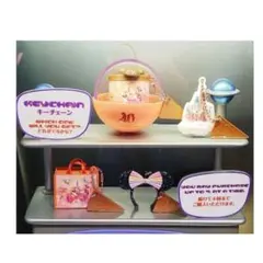 【カプセルトイ】 ディズニー 40周年 キーチェーン 3種類セット