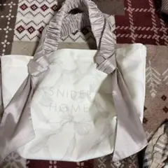 SNIDEL HOME リボントートバッグ(スモール)