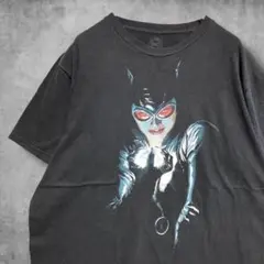 CATY キャラ Tシャツ キャットウーマン DCコミック マーベル 古着