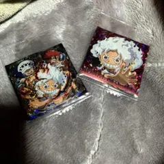 ワンピース モンキー・D・ルフィ SGR2枚セット 大海賊シールウエハース13