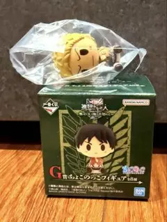 進撃の巨人　一番くじ　G賞　ちょこのっとフィギュア　ライナー