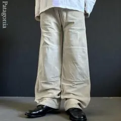 美品 Patagonia ダブルニーワイドパンツ コーデュロイ W30のサムネイル