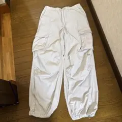 GU カーゴパンツ Lサイズ ライトベージュ