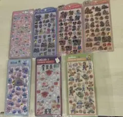 ボンボンドロップシール プチドロ　うるちゅるポップシール　７枚セット