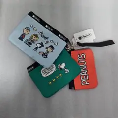 LeSportsac スヌーピーポーチ 3個セット レスポートサック - メルカリ