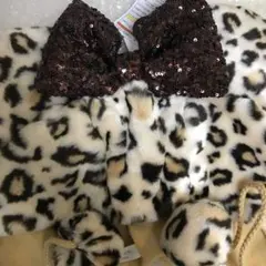 ミニー 豹柄 ヒョウ柄 ファンキャップ ディズニー