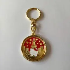 ハロー キティ キーホルダー 東京 タワー 記念 メダル コイン 限定 サンリオ