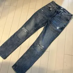 GAP 8 SKINNY ダメージ加工 デニムパンツ