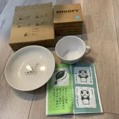 値下げSNOOPY チャーリー・ブラウン マグカップと皿セット商品の説明必読のサムネイル