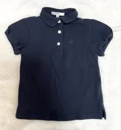 SHIPS シップス　ネイビー ポロシャツ 100cm 男女兼用