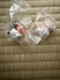 サンリオ　お手玉めじるしアクセサリー　ポチャッコ