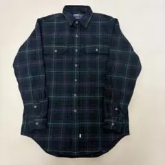 美品 USA製 Polo by Ralph Lauren ウール ネルシャツ