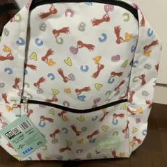 Curious George アルファベット柄バックパック