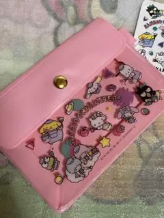 サンリオキャラクターズ　ポーチ　クリアスナップポーチ　サンリオ