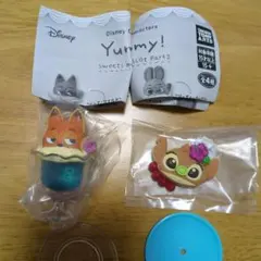 ディズニー　Yummy!スイーツマスコット　ニック　スティッチ　①
