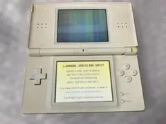 【ジャンク品】ニンテンドーDS Lite クリスタルホワイト 本体 北米版