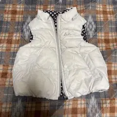 bebe リバーシブルダウンベスト
