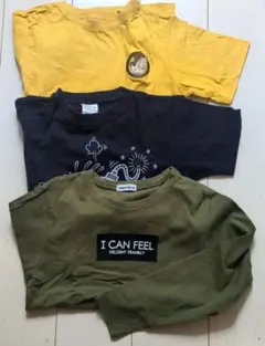 【美品】GU入りTシャツ 3枚セット150cmと160cm